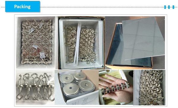 Strong Magnetic Hooks with Eyebolt or Eyelet