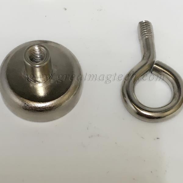Strong Magnetic Hooks with Eyebolt or Eyelet