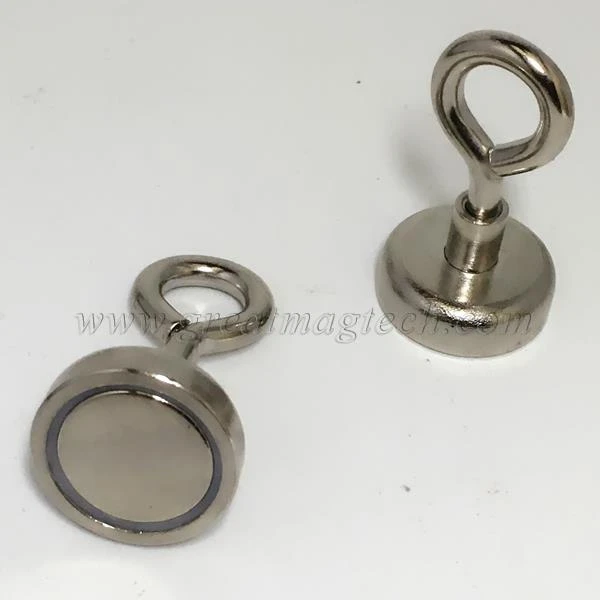 Strong Magnetic Hooks with Eyebolt or Eyelet